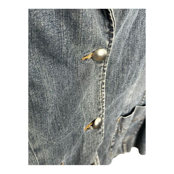 Sonoma life & style stretch size medium medium wash Jean jacket - Picture 2 of 6